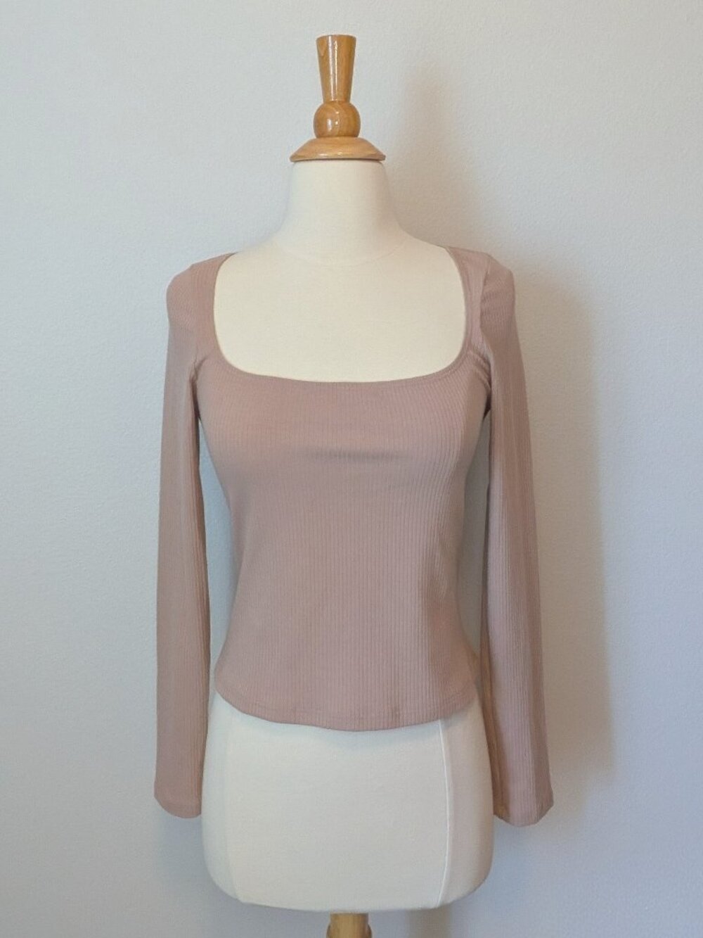 Sunday Ritual Olivia Long Sleeve Rib Top